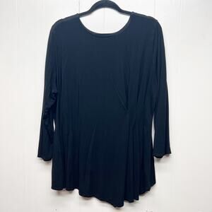 Vince Camuto Womens Top 3X Workwear Business Casual Career Office Modest Neutral